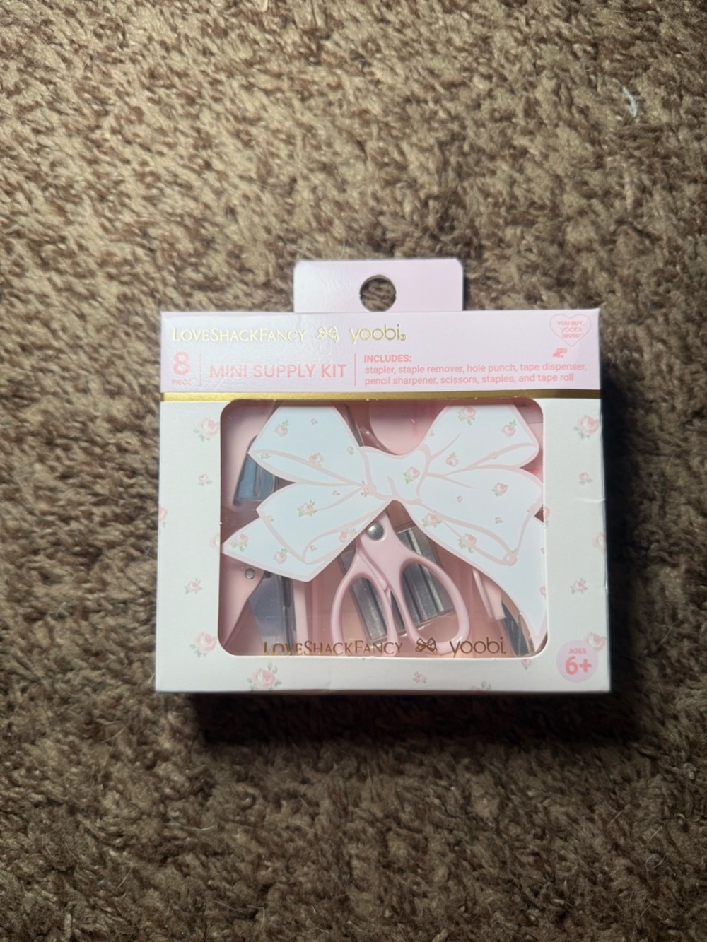 LoveShackFancy x Target Yoobi Blooming Heirloom Ditsy Mini Supply Kit